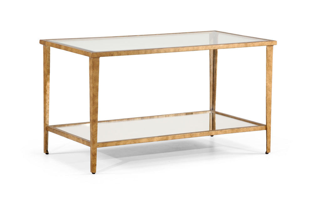 Chelsea House Carson Cocktail Table in Gold