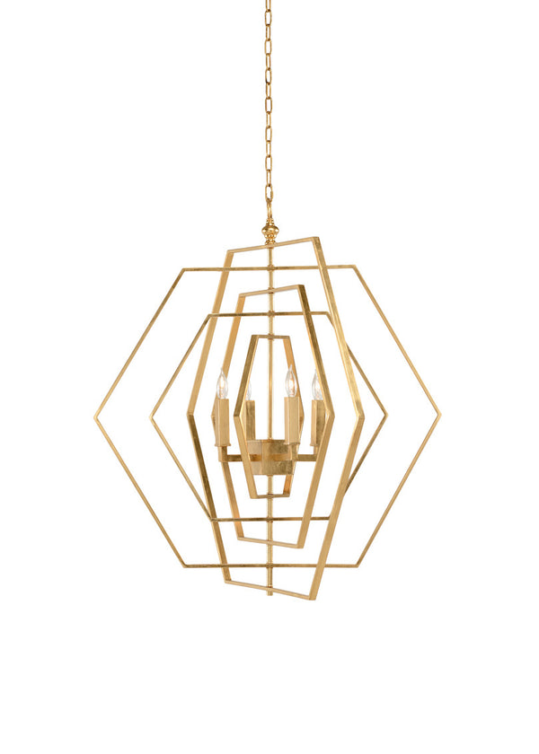 Chelsea House - Hexagon Chandelier