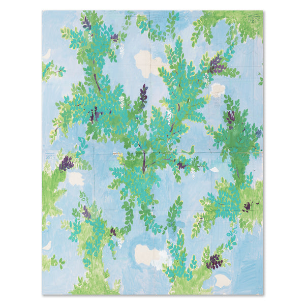 Paule Marrot Arbres Et Nuages Artwork