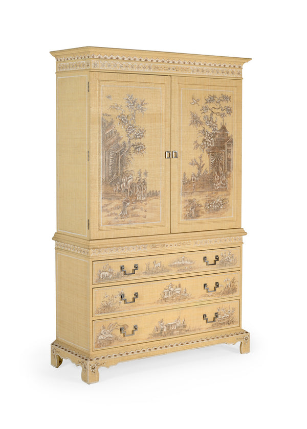 Chelsea House Claydon House Linen Press Cabinet