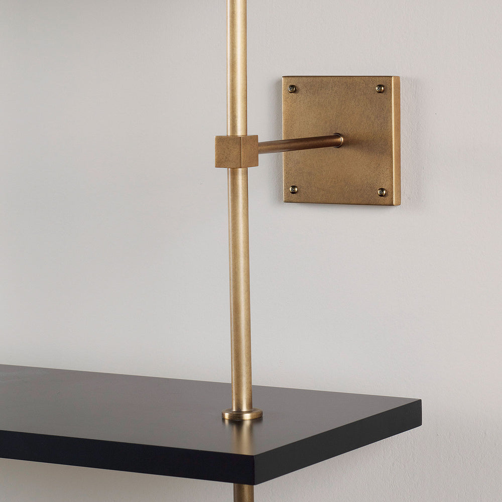 Port 68 Marais Aged Brass Wall Support (set/2)