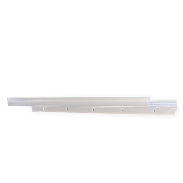Port 68 Delano Lucite Gallery Shelf 24"