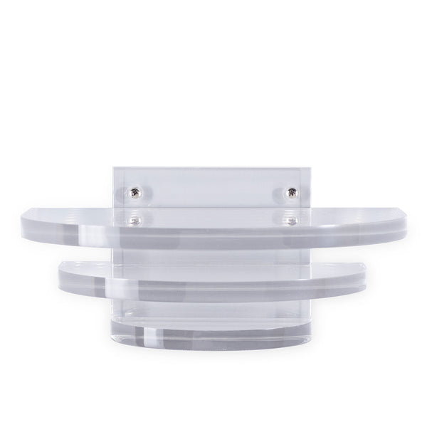 Port 68 Rounded Clear Lucite Shelf