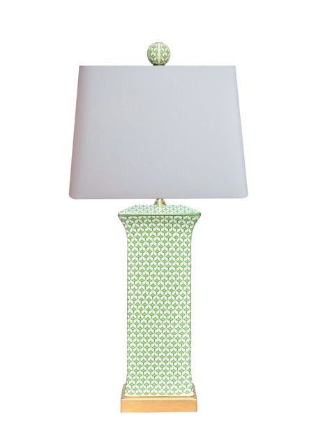 Porcelain Fish Scale Lamp