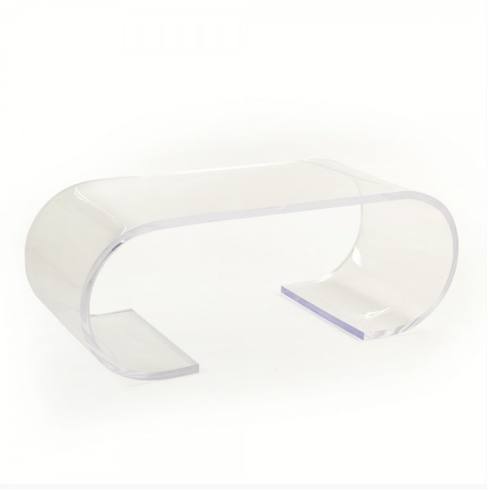 Shea Acrylic Coffee Table by Zentique